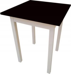 Ali Kuchyňský stůl MINI  - černá / bílá