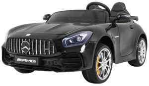 mamido Elektrické autíčko Mercedes-Benz GT R 4x4 lakované černé