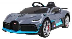 mamido Dětské elektrické autíčko Bugatti Divo černé