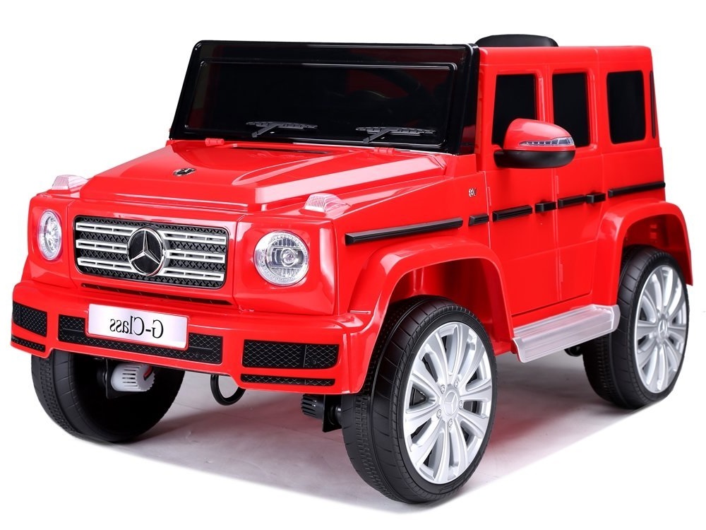 mamido Dětské elektrické autíčko Mercedes G500 červené