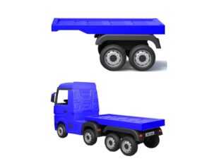 mamido Přívěs pro dětský elektrický kamion Mercedes Actros modrý