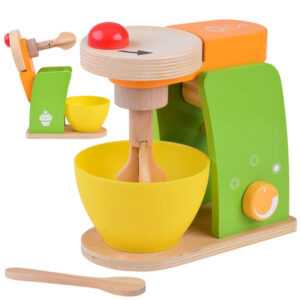 mamido Dětský dřevěný kuchyňský mixér