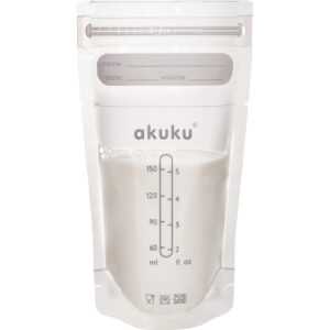 Akuku Akuku Jednorázové sterilní sáčky na skladování pokrmů 150ml