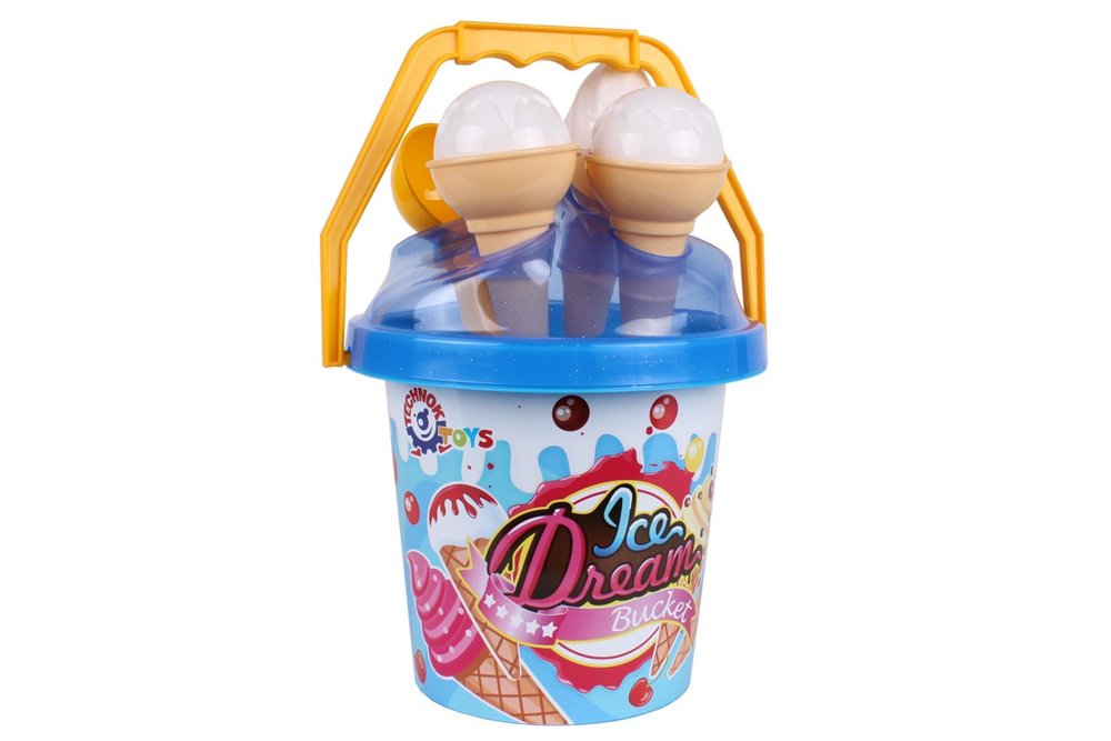 mamido Sada bábovek zmrzlina s barevným kbelíkem
