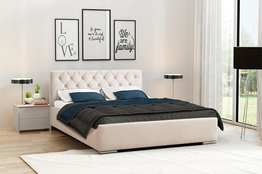 Eka Čalouněná postel Elegant 180x200 cm