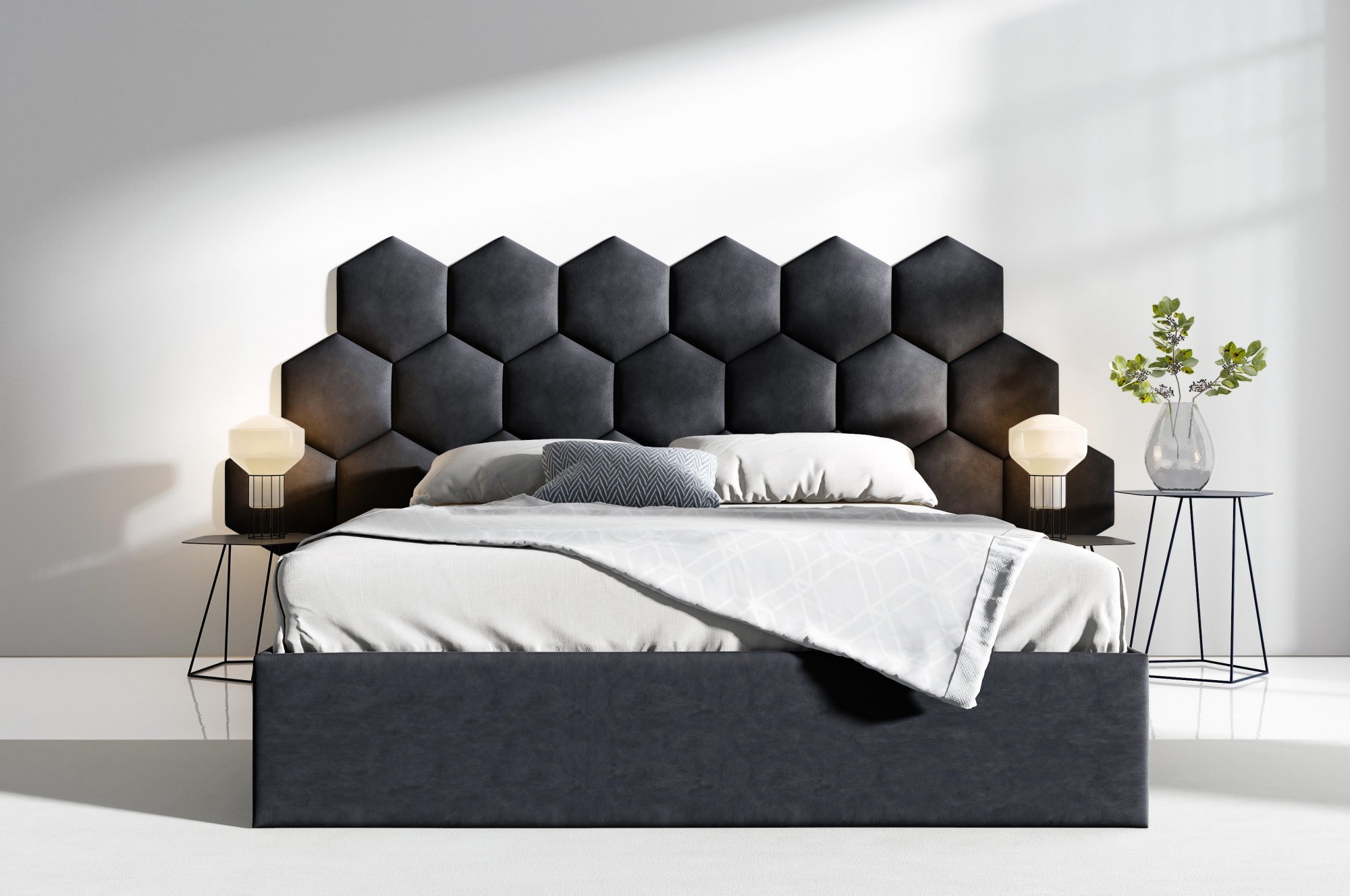 Eka Čalouněná postel Lucy 3 - 140x200 cm