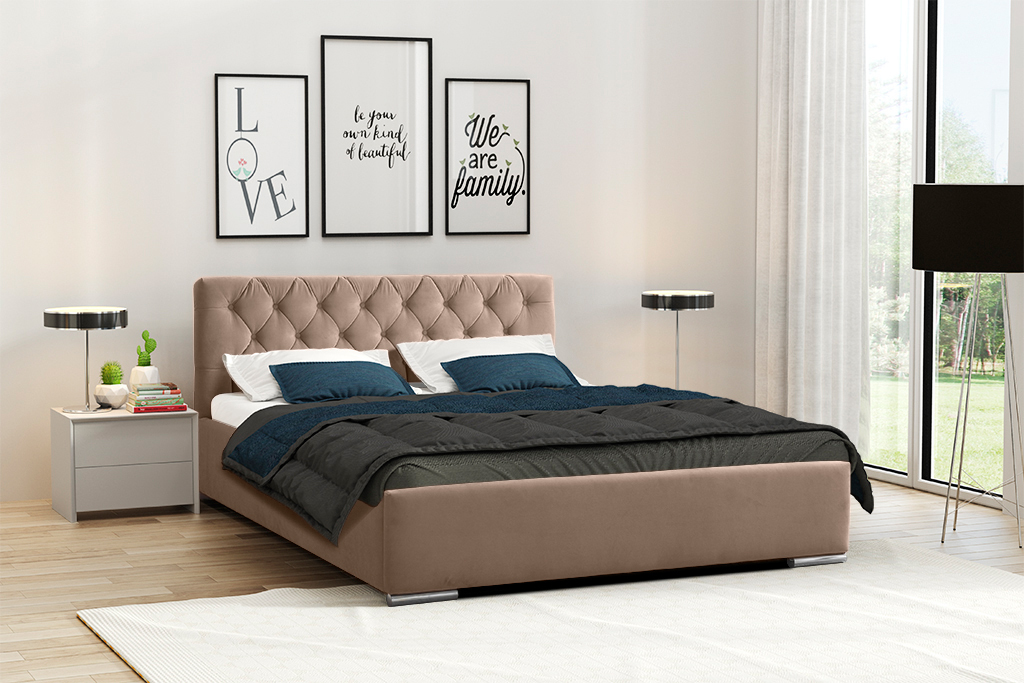Eka Čalouněná postel Elegant 140x200 cm