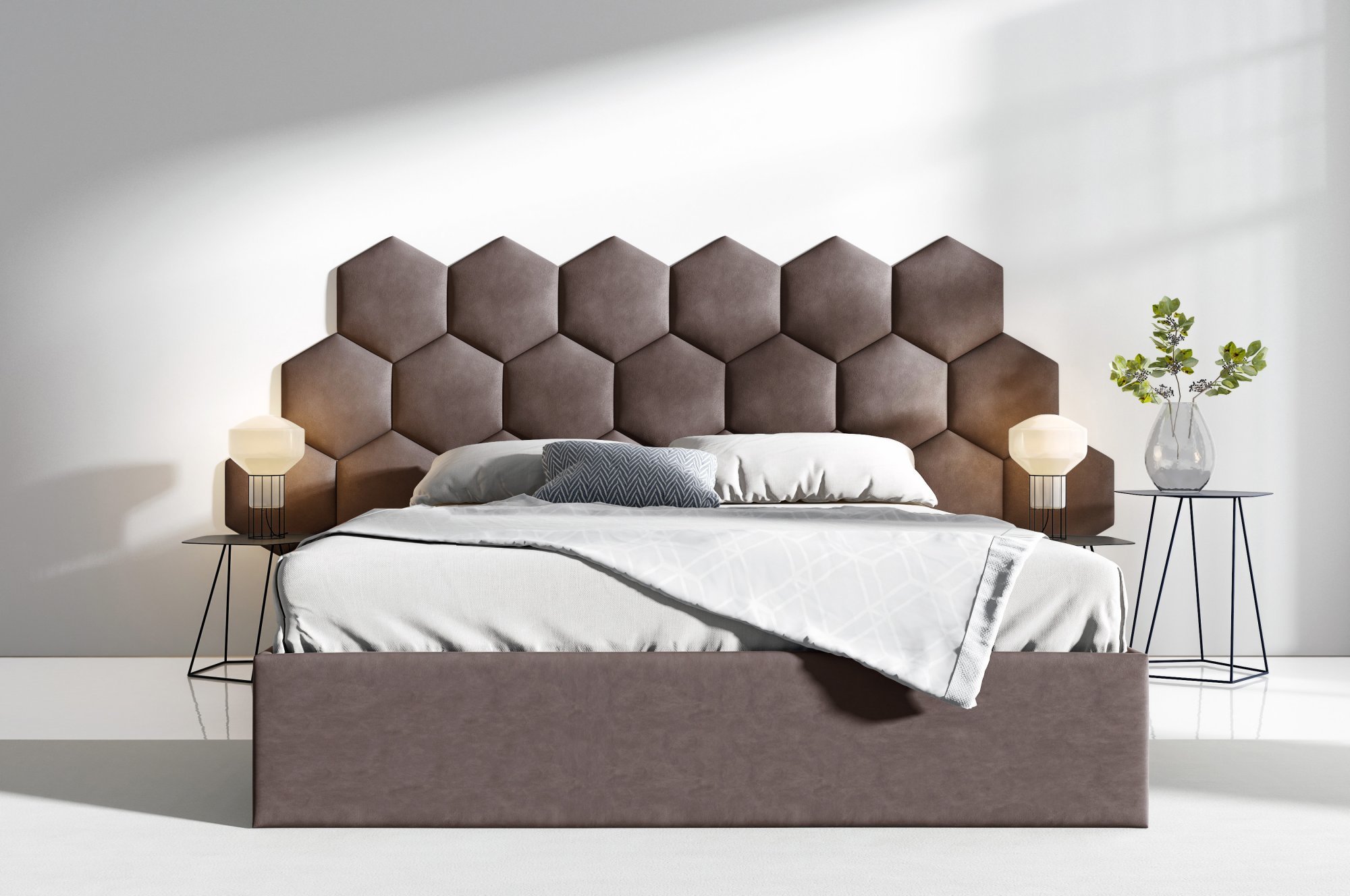 Eka Čalouněná postel Lucy 3 - 180x200 cm