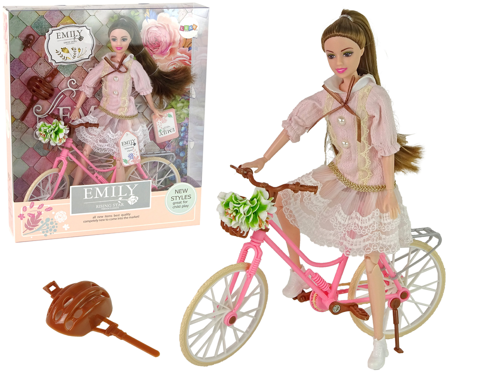 mamido Panenka Emily na kole růžová