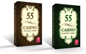 mamido Hrací karty Casino 55 ks